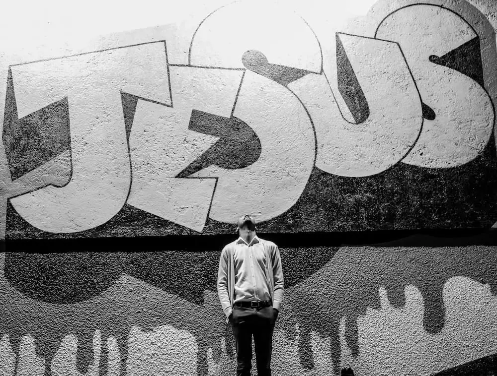 Jesus graffiti